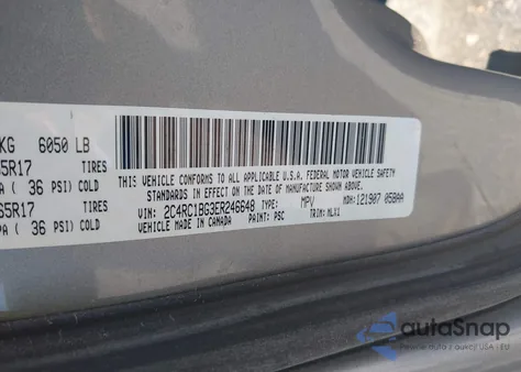 2014 Chrysler Town & Country Touring from USA, damaged, VIN 2C4RC1BG3ER246648